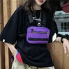 남성 여성 가슴 장비 가방 힙합 streetwear 허리 가방 조정 가능한 전술 가슴 가방 Fanny Pack Streetwear 허리 팩