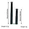 Metal One Hitter Bat Pipe 58mm 78mm Aluminum Alloy Dugout Herb Tobacco Cigarette Sniffer Snuff Snorter Mini Baseball Bat Straight Type