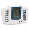 Varm elektrisk stimulator Helkroppsslappna Muscle Digital Massager Puls TENS Akupunktur med Therapy Slipper 16 Styck Elektrodkuddar