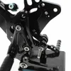 قابل للتعديل Footpegs الدواسات Rearset مسند خلفي للحصول على مجموعة DUCATI Diavel الكربون 2011-2015 AMG 2011-2012