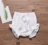 Baby PP Pants Toddle Falbala Bloomer Shorts Girl Ruffle Diaper Covers Solid Summer Triangle Pants Briefs Baggy Pants Underpants CZYQ5477
