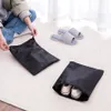 Storage Bag Non Woven Reusable Shoe Cover With Drawstring Case Breathable Dust Proof Sundries Package Home Tool RRA1923