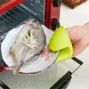 ベーキングオーブンミットシリコン暑さ耐性手袋クリップ断熱防止アンチスリップポットクリップクッキングキッチングローブcyq0063