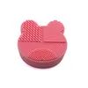 Tamax MP024 MakeUp Washing Brush Cleaner Silicone Cosmetic Brush Cleaning Mat with Wet And Dry Dual-Use Rapid Clean Sponge Brushg Egg