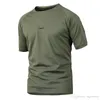 Mężczyźni Znani T Shirt Outdoor Marka Camping T-Shirt Koszulka Lato Polowanie T Koszulka Kamuflaż Sport Koszula Tactical Odzież