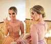 2019 nova primavera vestido de dama de honra rosa chiffon applique país jardim festa de casamento festa convidado convidado de honra plus size personalizado feito
