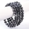 8MM Fashion Brand Luxury Natural Stone Healing Crystal Stretch Beaded Bracelet Donna Uomo Handmade Precious Gemstone Round Bracciali Gioielli