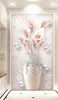 Custom Mural 3D Wallpaper Embossed Simple Home And Rich Vase Indoor Porch Background Wall Decoration Mural Wallpaper287R