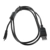 1.5m Byte USB-kabel UC-E6 för Nikon Coolpix S4000 S4200 S5100 S70 S80 S800C S8000 D3200 D5000 L20 L22 L100 Digitalkamera US03 500PCS