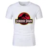 Mens décontracté tops Tshirt Jurassic Park européen Aman style coton t-shirt man t-shirt dinosaure mondial graphique jeune garçon teeshirt mâle tees8332202