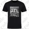 Nya Black Mens Toppar Utomhus T Shirts Solid Kläder Gym T-shirt Mens Svart Casual City Shirts