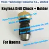 EDM Keyless Drill Chuck 0-3mm JT0 med kvinnlig adapter (med innergänga) för Baoma DB703 Super Drill EDM-maskiner