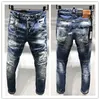 2020 new brand of fashionable European and American men's casual jeans ,high-grade washing, pure hand grinding, quality optimization LA180