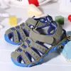 Bebek Boys Sandalet Ayakkabı Çocuk Çocuk Ayakkabıları Erkek Kız Kapalı Burun Yaz Plaj Sandalet Ayakkabı Sneakers # 40