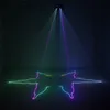 Double Lens RGB Full Color DMX Beam Network Laser Projector Light DJ Show Party Gig Home KTV Stage Lighting Effect 506RGB