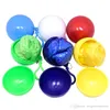 Disposable Raincoat With Plastic Ball Cover Ball Travel Portable Keychain Ball Poncho Emergency Disposable Solid Color Rainwear BH1794 TQQ