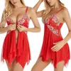 Mode Nachtkleding Grote Maat Nacht Jurk Lingerie Vrouwen Voorsluiting Nachtkleding Sexy Kant Verleiding Nightdress228Z