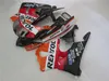 Zxmotor Wysokiej jakości wróżki dla Honda CBR900RR CBR 893 1995 1997 Biały Czerwony Czarny Zestaw Fairing CBR893 95 97 NV34