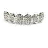 Dents d'or Grillz Strass Brillant Grills Set ICED OUT Dents Hip Hop Bijoux