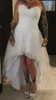 Frisada tule bola vestido de casamento vestido 2020 assoalho branco Ivory Comprimento vestidos de noiva Nova Noiva Vestidos Vestidos De Novia Querida / off ombro