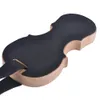 PUNK Massivholz-Cello-Stachelauflage, rutschfester Stopper, Ankerschutz in Celloform, 3-Loch-Halterung (2A)