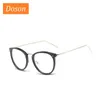 Wholesale-Fashion Round Vintage Eyeglasses Frame For Women Men Unisex Clear Lens RMyopic Optical Glasses Big Frames Female Patterned