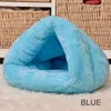 2019 Pet Dog Cat Triangle Bed House Warm Soft Mat Bedding Cave Basket Kennel Washable Nest Y200330248H