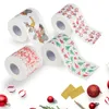 2018 Newest Hot Festive Paper Roll Tissue Christmas Decorations Xmas Santa Room Toilet Paper Decor