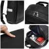 BISON DENIM Genuine Leather Fashion Backpack 15 inches Laptop Bag Travel Backpack Schoolbag For Teenager Quality Mochila N200361298F