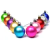 Noel Dekorasyonları 24 PCS Festival Asmak Top Ağacı Baubles Modern Süs Ev Dekoru 11 Renk İsteğe Bağlı1