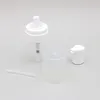 50ML Clear Plastic Foamer Liquid Soap Pump Bottle Travel Size 1.7Oz Empty Mousse Foaming Soap Dispenser For Cosmetic Facial Cleanser