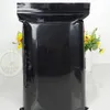 Black Color Self Sealing Plastic Bags poly bags zipper bags Black storage Packing Bag 10x15cm 20x30cm