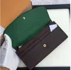 2019 Nowy Moda Pojedynczy Zipper Tanie Luksusowe Designer Kobiety PU Skórzane Portfel Lady Ladies Długie Torebki Damskie Portfele Coin