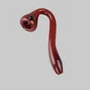 Nieuw ontwerp 5.2 inch Sherlock glazen hand pijp rode kleur slang vorm zeer stijlvol en smaakvol