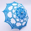 48 centimetri lungo manico pizzo ombrelli fatti a mano Art regali da damigella d'onore del ricamo Wedding Umbrella parasole romantico WX9-1872 nuziale