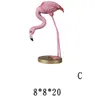 Partihandel Creative Nordic Cute Resin Flamingo Statyer Heminredning Hantverk Animal Figurine Dekoration Objekt Konst Presenter