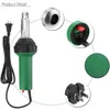 220V 1600W Heat Gun plástico PVC Piso Welding Torch Hot Air Blower Com Acessórios