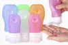 100pcs / lot 6 color Manifel Mini Silicone Bottle Silicone Volume Points Volume Container 37ml 60ml 89ml SN166