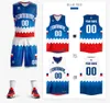 Basketball Jerseys for Men Breathable Sportswear Double-sided College Blank Basketball Game Uniforms Kits Training Suit