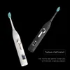 Aqui-Mega Inteligente LCD Sonic Toothbrush Maglev Indução Terceiro Ajuste de Engrenagem Inteligente Escova de Dentes de Branqueamento 608 J190627