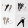 Mini Steel EDC keychain Multifunction Screwdriver Key Shape Slotted Screwdrivers Keychain Pocket Repair ToolMini Screwdriver Set Key Ring