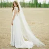 2021 Hoge Kwaliteit Hot Koop Ivory White Twee meter lange tule bruiloft accessoires bruids sluiers met kam