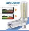 E27 majslampa E26 LED-lampa 50W 25W 35W Lampara 220V LED-ljus 110V Nej Flimmer Light för Warehouse Outdoor Belysning 5730