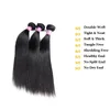 Vague corporelle droite vague vague d'eau bouclée EXTENDUES DE CHEVEUX BRÉSILIENNE INDIEN NEUVE 100% Vierge Human Hair Bundles 100g / Bundle 8-28 pouces