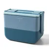 Plastic Bento Box Verwarmde Microgolfoven Lunchbox Lekvrije Onafhankelijke Lattice Bento Box Draagbare Voedselcontainer