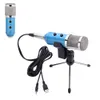 BM900 USB Condensatore Riverbero Microfono Volume del suono regolabile Riduzione del rumore KTV Karaoke Audio Studio Registrazione Canto Mic