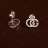 S925 argent Nouveau Arrivée Meilleurs amis Les mots creux pour Earings Big Diamond Boucles d'oreilles pour les femmes blanches Zircon Boucles d'oreilles cadeau PS5771