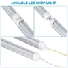 20pcs ، على شكل حرف V 2ft 3ft 4ft 5ft 5ft 6ft 8ft 8ft أنابيب LED T8 متكاملة LED LED الأضواء LED 85-265V في الولايات المتحدة