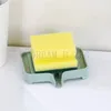 Bathroom Draining Soap Box Drainage Soap Dishes Soap Holder Kitchen Tub Sponge Storage Box Cup Rack