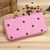 Rosa sugao plånbok designer korthållare kvinnans passhållare designer plånbok handväska kreditkort hållare kvinnor plånböcker stor kapacitet rosa